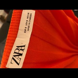 Zara sweater Tangerine